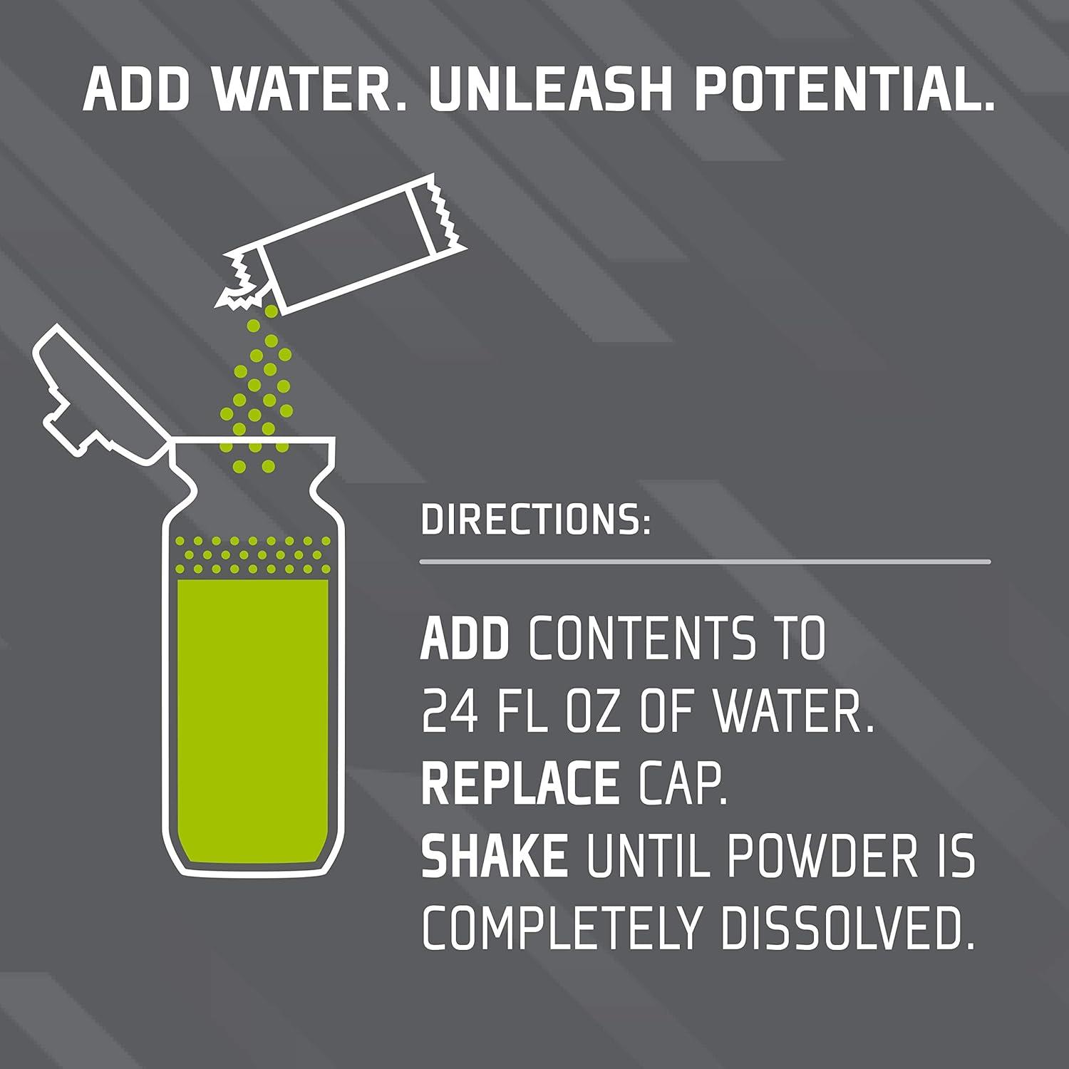 imageGatorade Endurance Formula Powder Sticks Lemon Lime 172 oz Packs 12 CountLemonLime