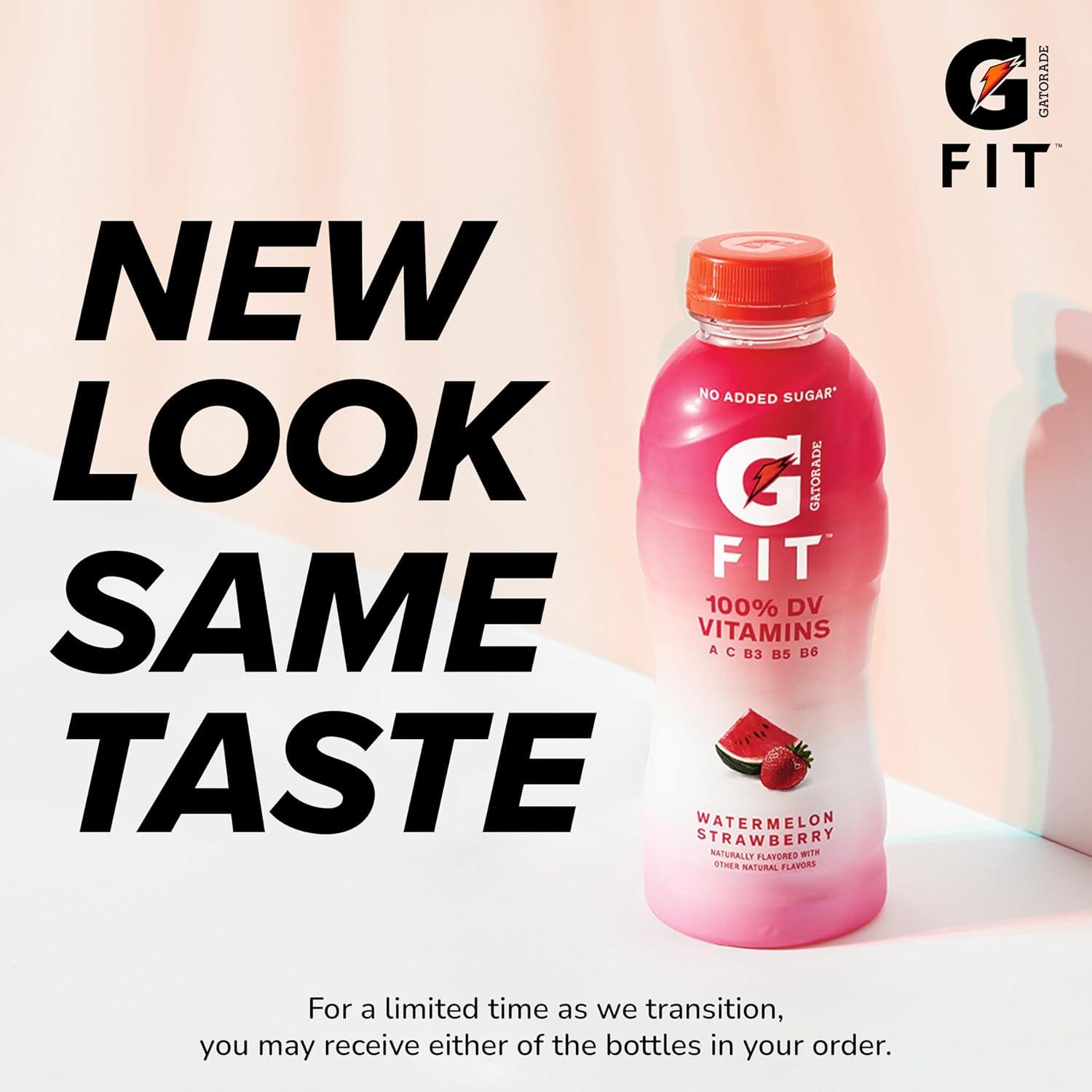 imageGatorade Fit Electrolyte Beverage Healthy Real Hydration New 20 4 Flavor Variety Pack 169oz Bottles 12 Pack4Flavor Variety Pack