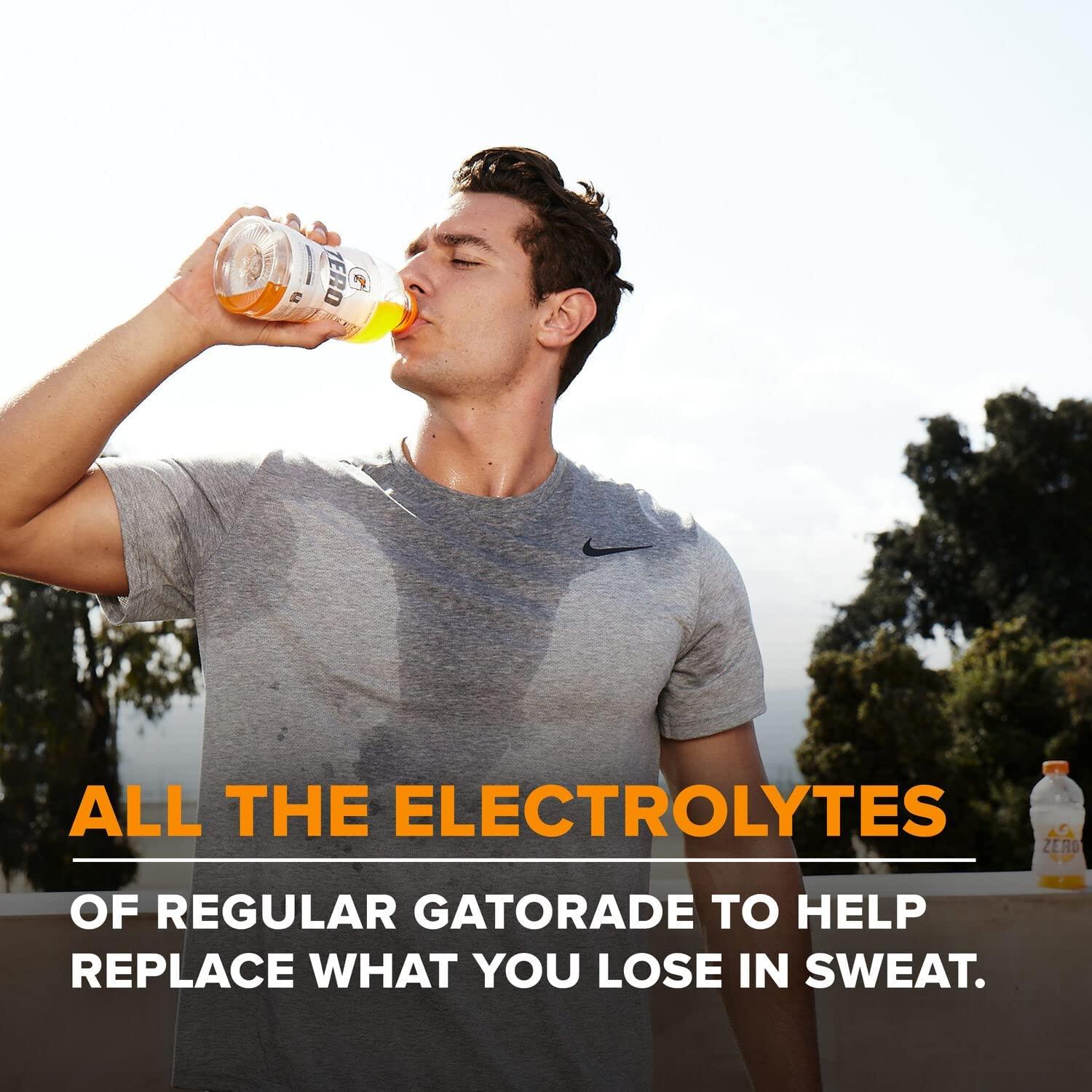 imageGatorade G Zero Orange Thirst Quencher 28 Fl Oz Bottle