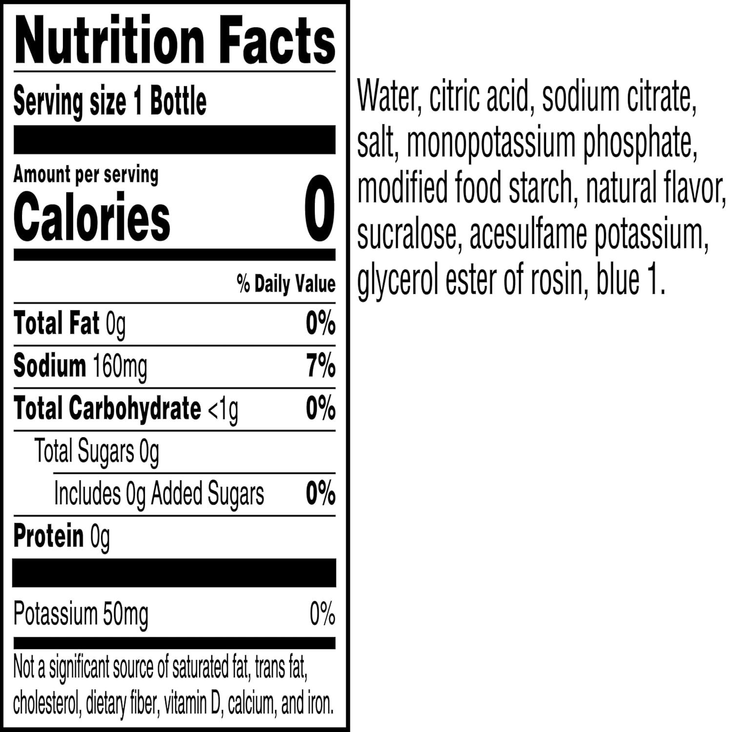 imageGatorade G Zero Sports Drink Lemon Lime 12 Fl Oz Pack of 12Zero  Sugar Glacier Freeze