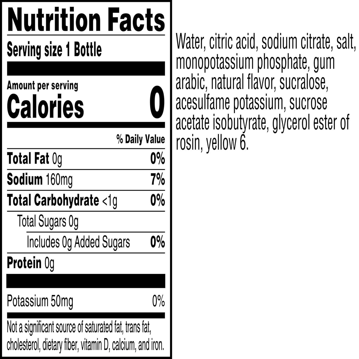 imageGatorade G Zero Sports Drink Lemon Lime 12 Fl Oz Pack of 12Zero Sugar  Orange