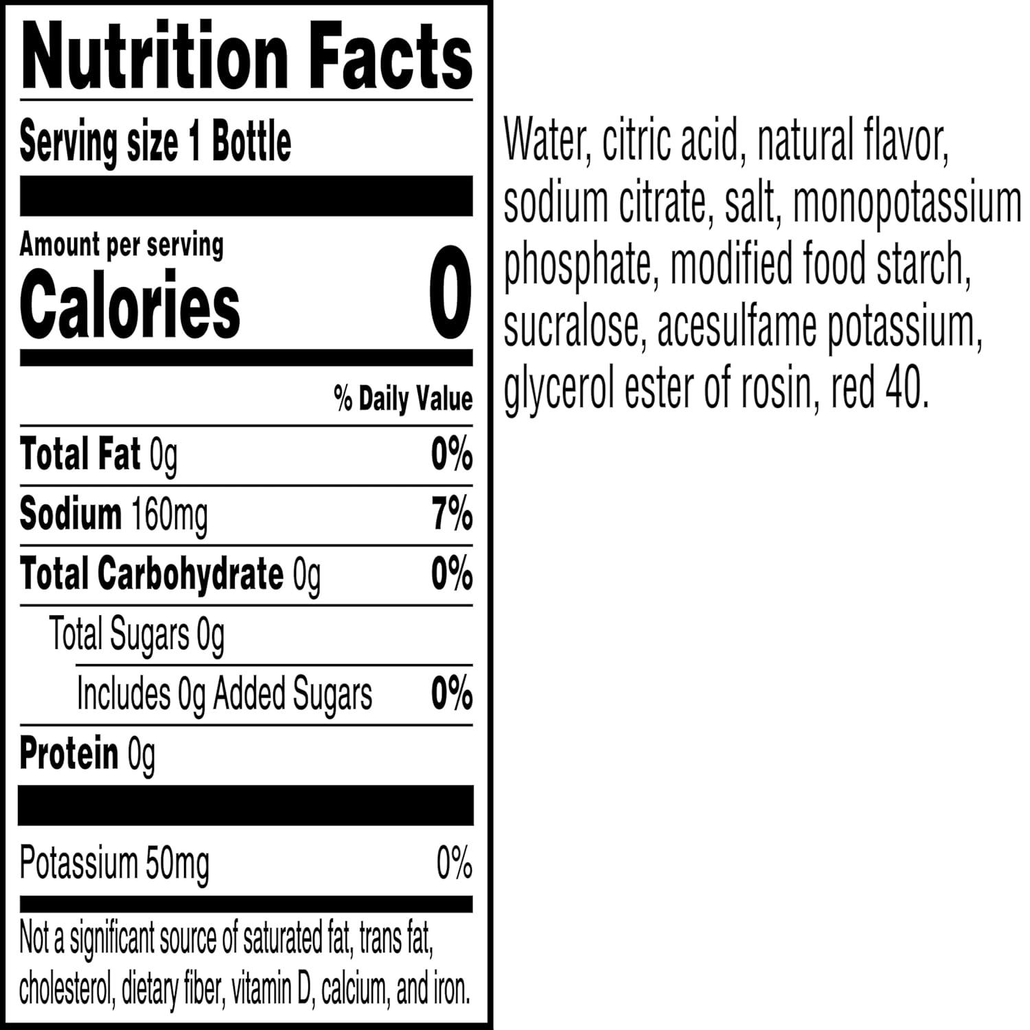 imageGatorade G Zero Sports Drink Lemon Lime 12 Fl Oz Pack of 12Zero Sugar  Watermelon Splash