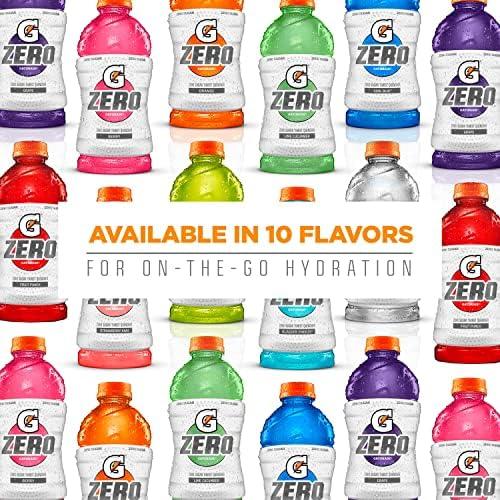 imageGatorade G Zero Thirst Quencher 3 Flavor Variety Pack 20oz Bottles 12 PackZero  Fruit Punch Variety Pack