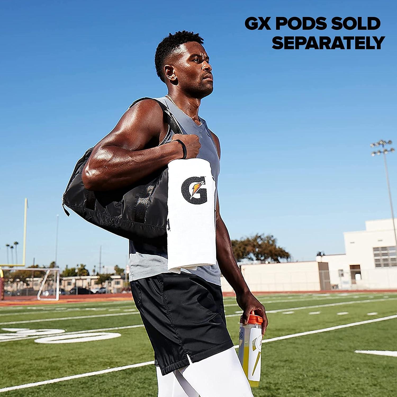 imageGatorade Gx Hydration System NonSlip Gx Squeeze Bottles ampamp Gx Sports Drink Concentrate PodsGrayOrange