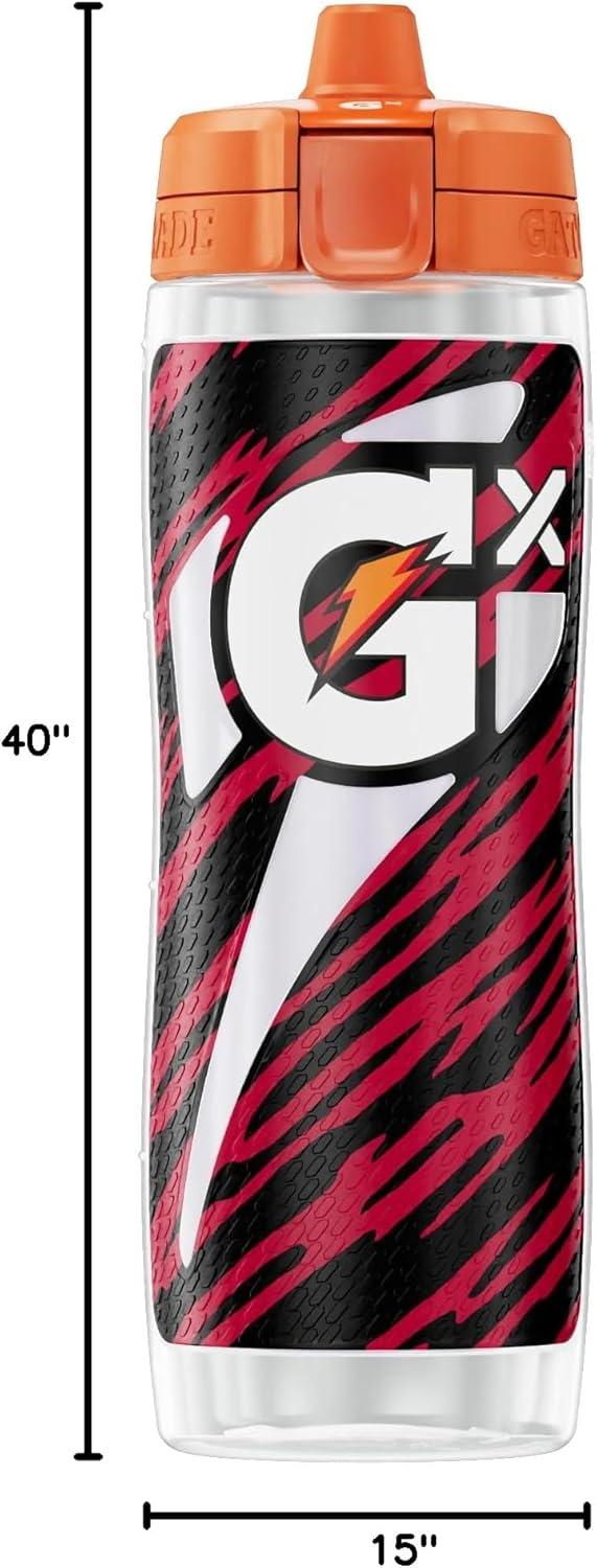imageGatorade Gx NFL NonSlip Squeeze Bottles Gx Hydration System ampamp Gx Sports Drink Concentrate PodsArizona Cardinals