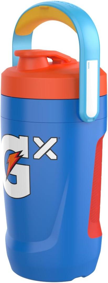imageGatorade Gx Performance Jug 64oz Leakproof Non Slip Grip Great for Athletes RedCobalt