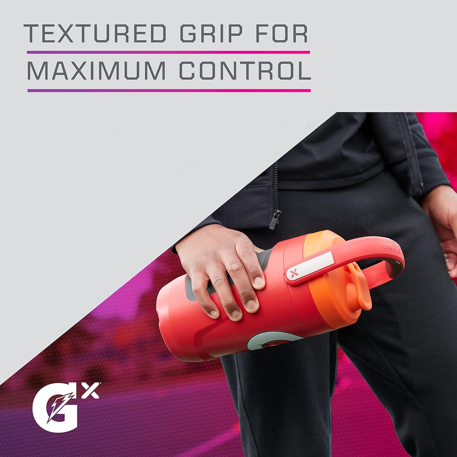 imageGatorade Gx Performance Jug 64oz Leakproof Non Slip Grip Great for Athletes RedNeon Pink