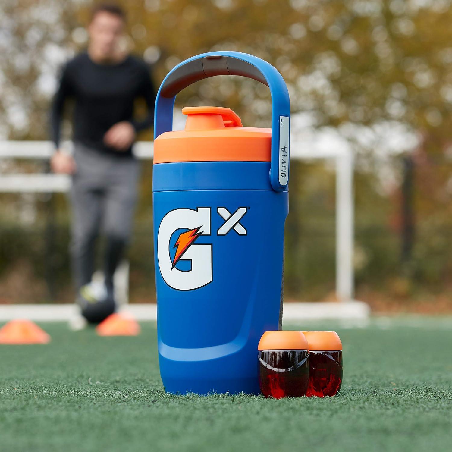 imageGatorade Gx Performance Jug 64oz Leakproof Non Slip Grip Great for Athletes RedNeon Yellow