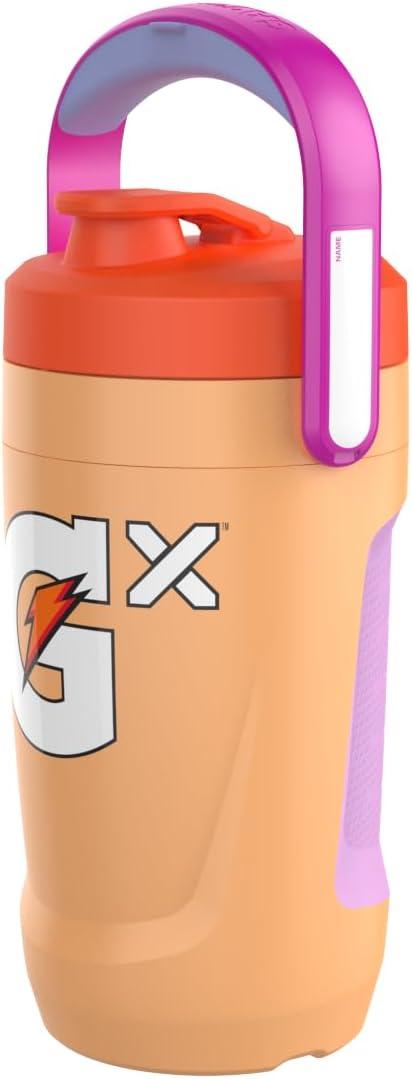 imageGatorade Gx Performance Jug 64oz Leakproof Non Slip Grip Great for Athletes RedPeach