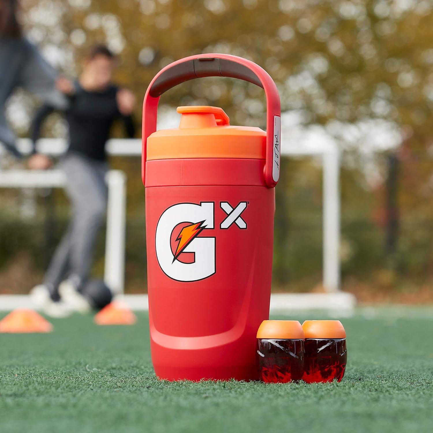 imageGatorade Gx Performance Jug 64oz Leakproof Non Slip Grip Great for Athletes RedRed