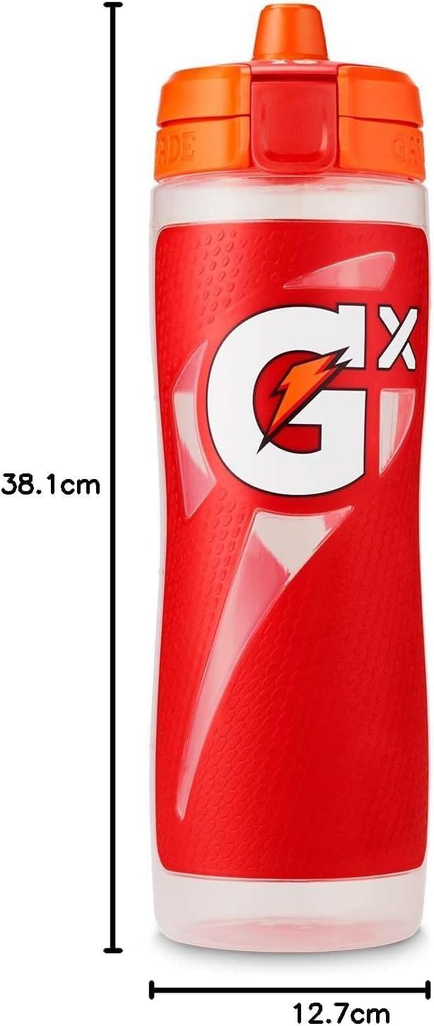 imageGatorade Gx Plastic Squeeze Bottle White 30ozYellow