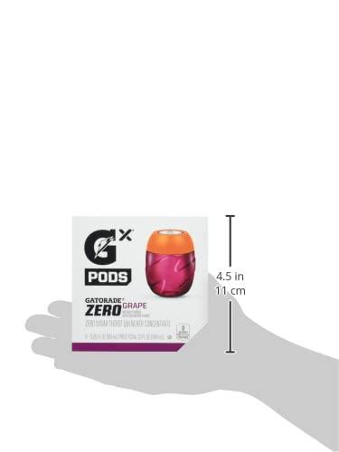 imageGatorade Gx Pods VP New 16ctGrape  Zero Sugar
