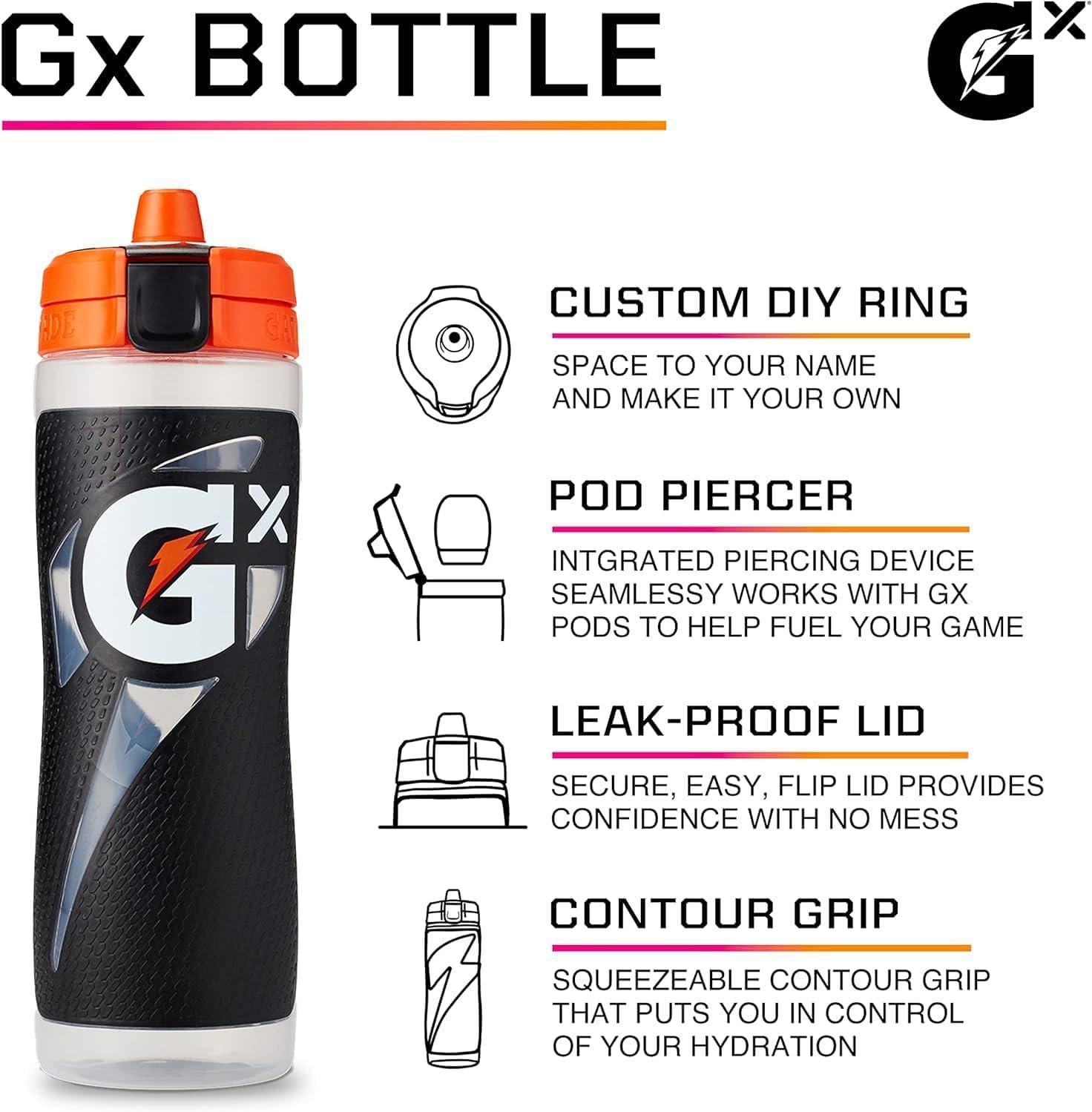 imageGatorade Gx Sports Bottle Faded Flag Plastic 30ozFaded Flag