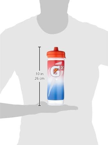 imageGatorade Gx Sports Bottle Faded Flag Plastic 30ozFaded Flag