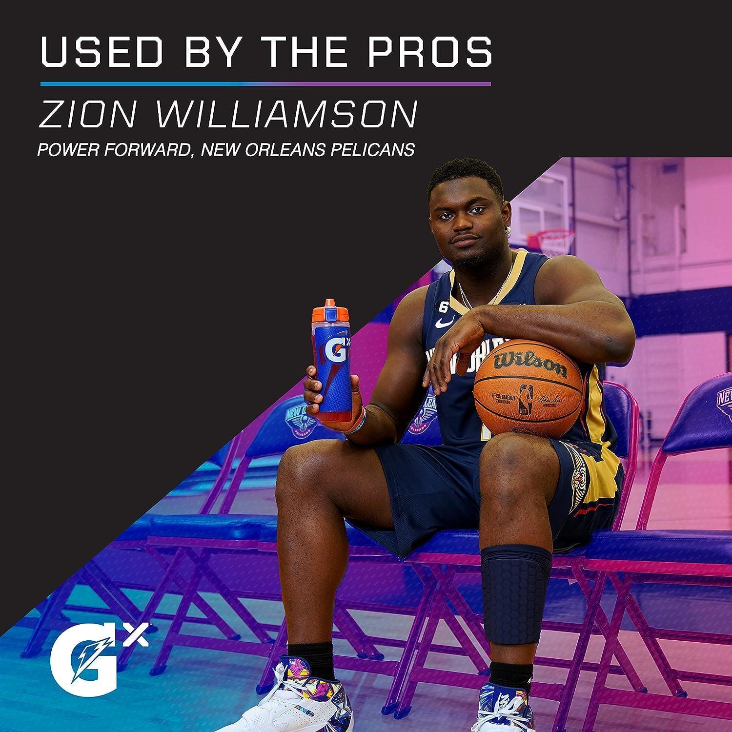 imageGatorade Gx Sports Bottle Faded Flag Plastic 30ozFaded Flag