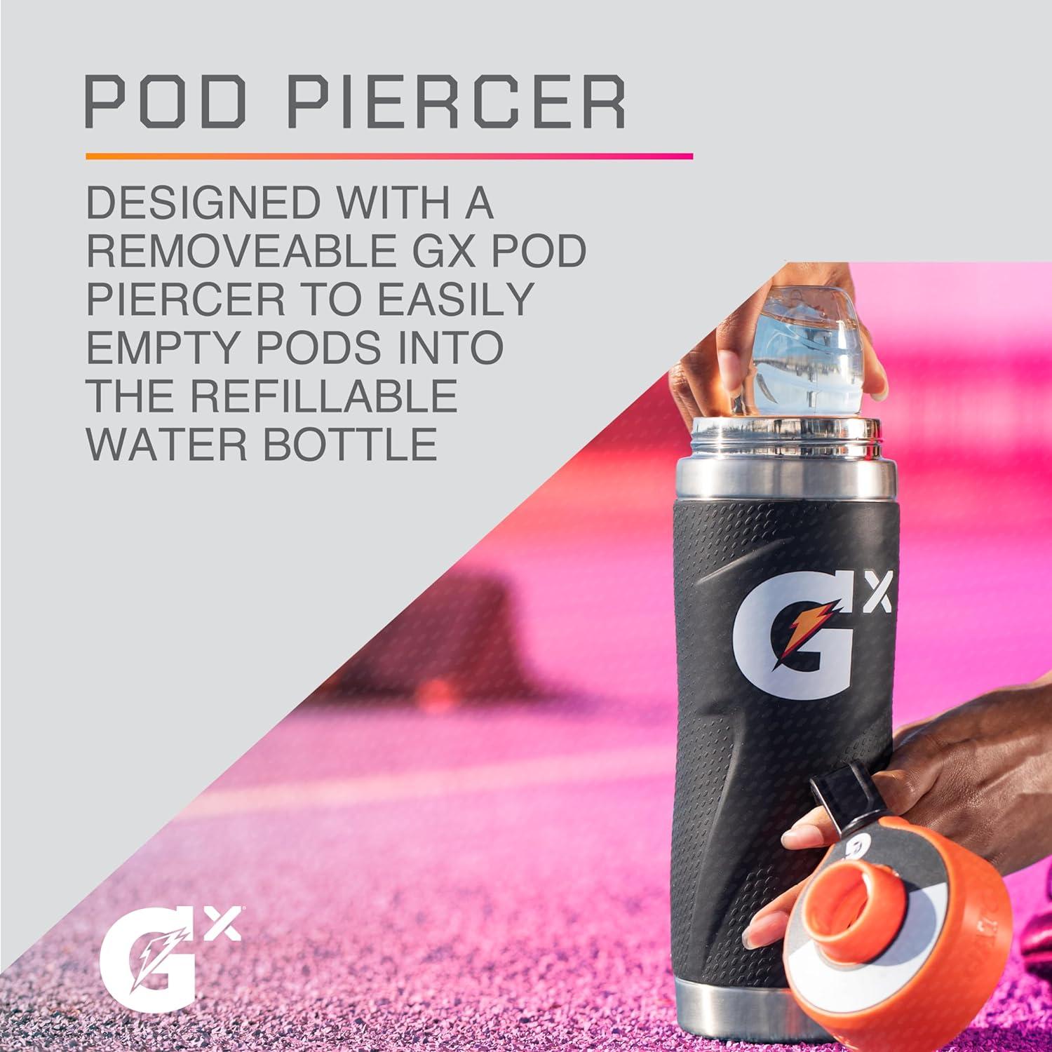 imageGatorade Gx Stainless Steel Bottle 32ozRed