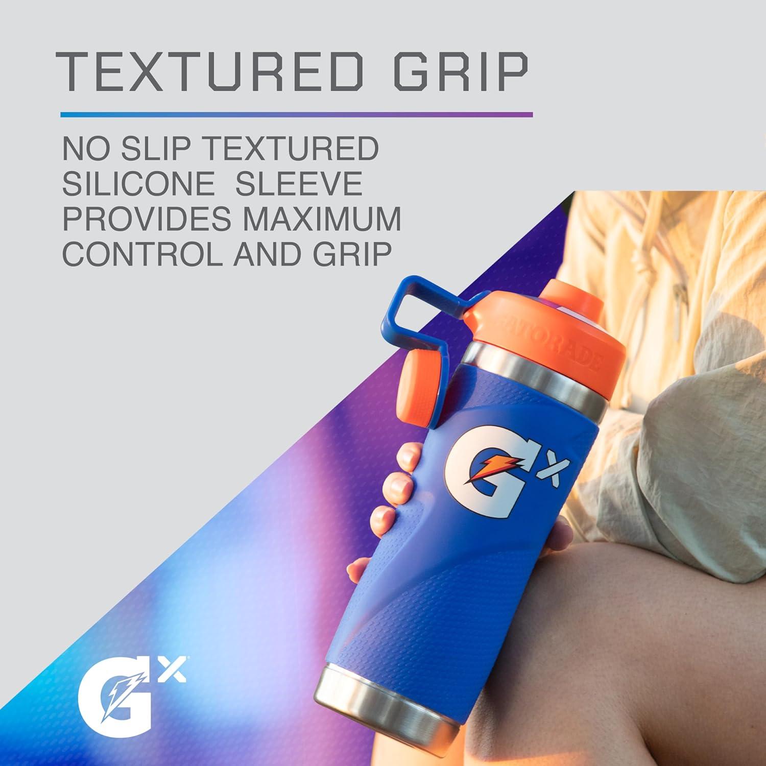 imageGatorade Gx Stainless Steel Bottle 32ozWhite