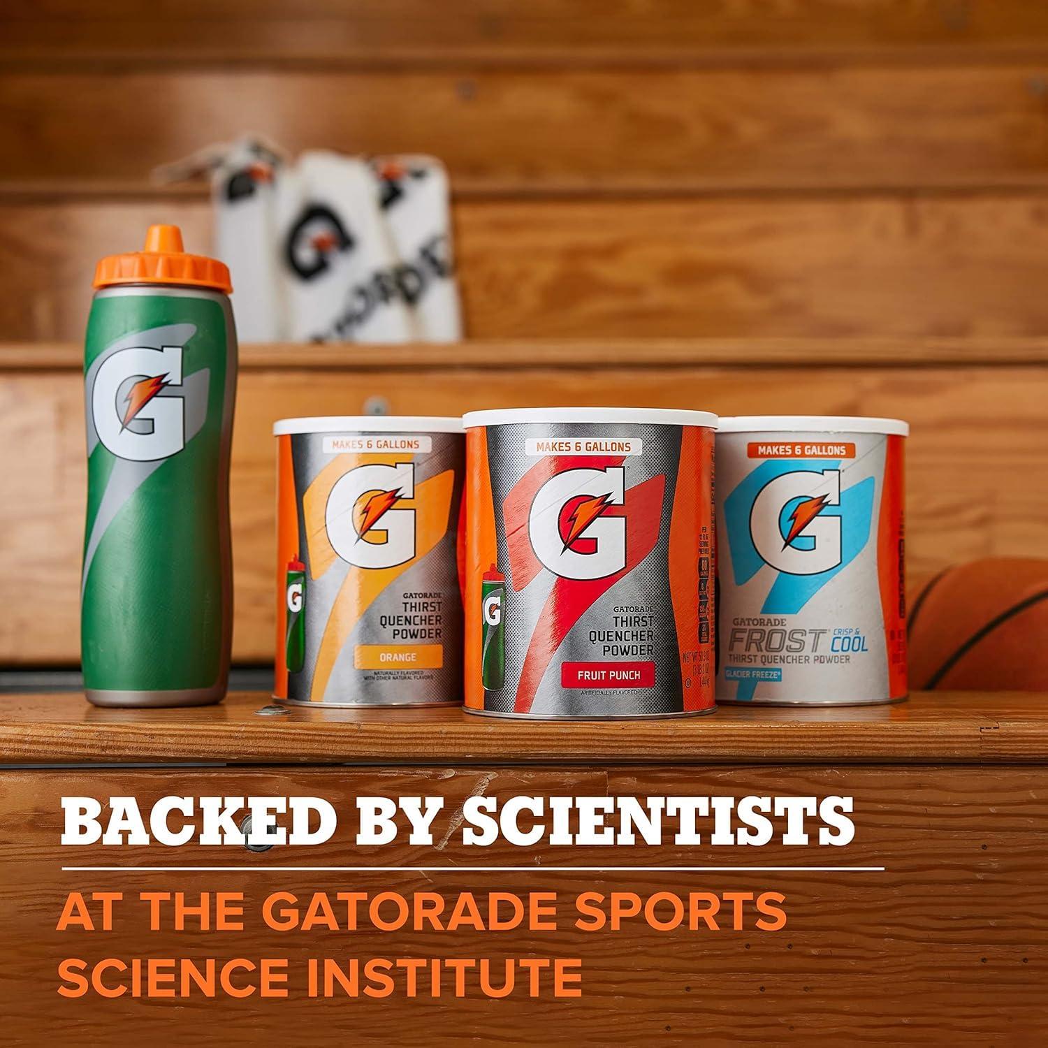 imageGatorade Instant Powder Glacier Freeze 21 Ounce Pack of 324Flavor Variety Pack