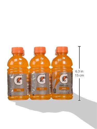 imageGatorade Orange Thirst Quencher 12 Fl Oz Bottles 6 PackOrange