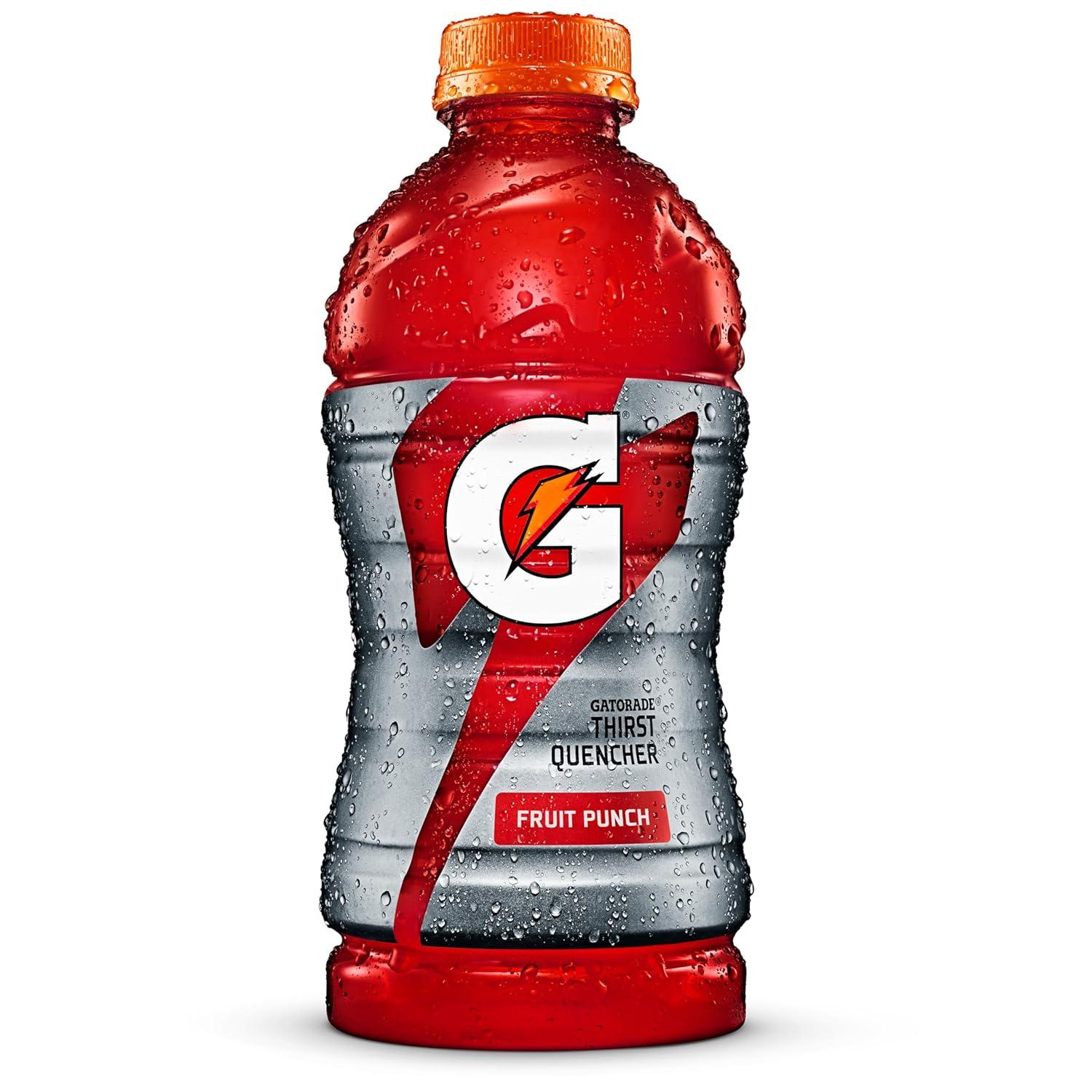 imageGatorade Orange Thirst Quencher 28 Fl Oz BottleFruit Punch