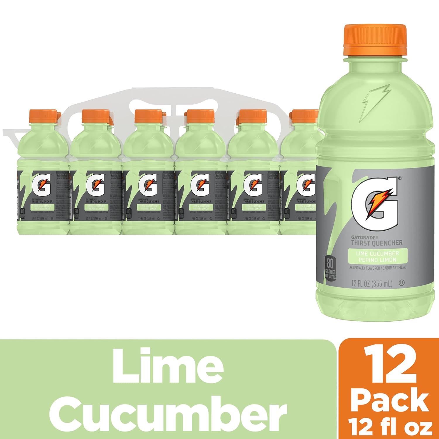 imageGatorade Orange Thirst Quencher 28 Fl Oz BottleLime Cucumber