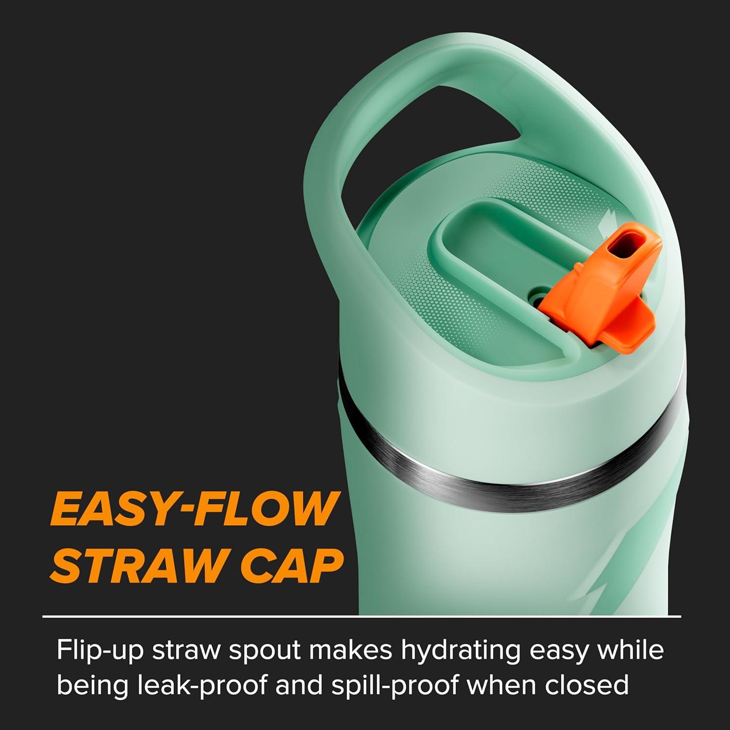 imageGatorade Overtime 22oz Stainless Steel Water BottleSage