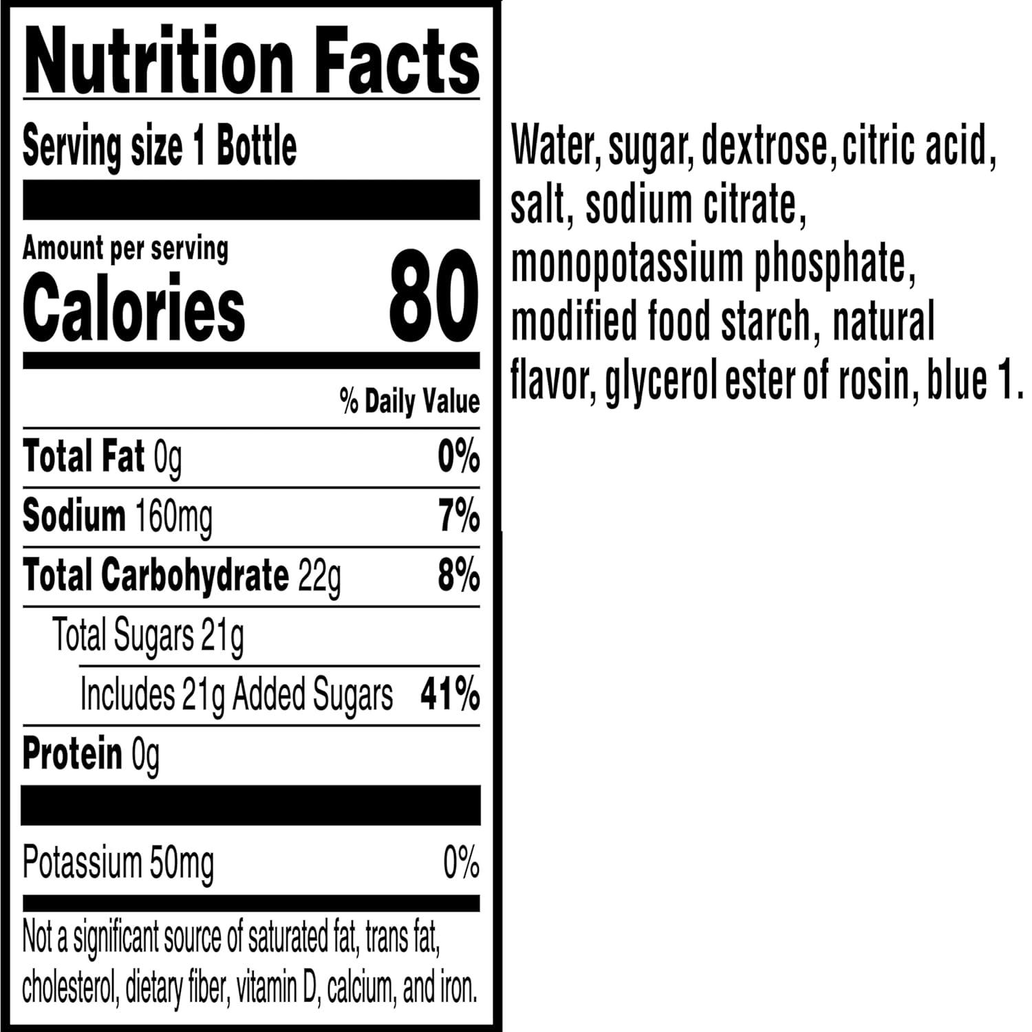 imageGatorade Thirst Quencher Cool Blue 12 Fl Oz Pack of 12Glacier Freeze