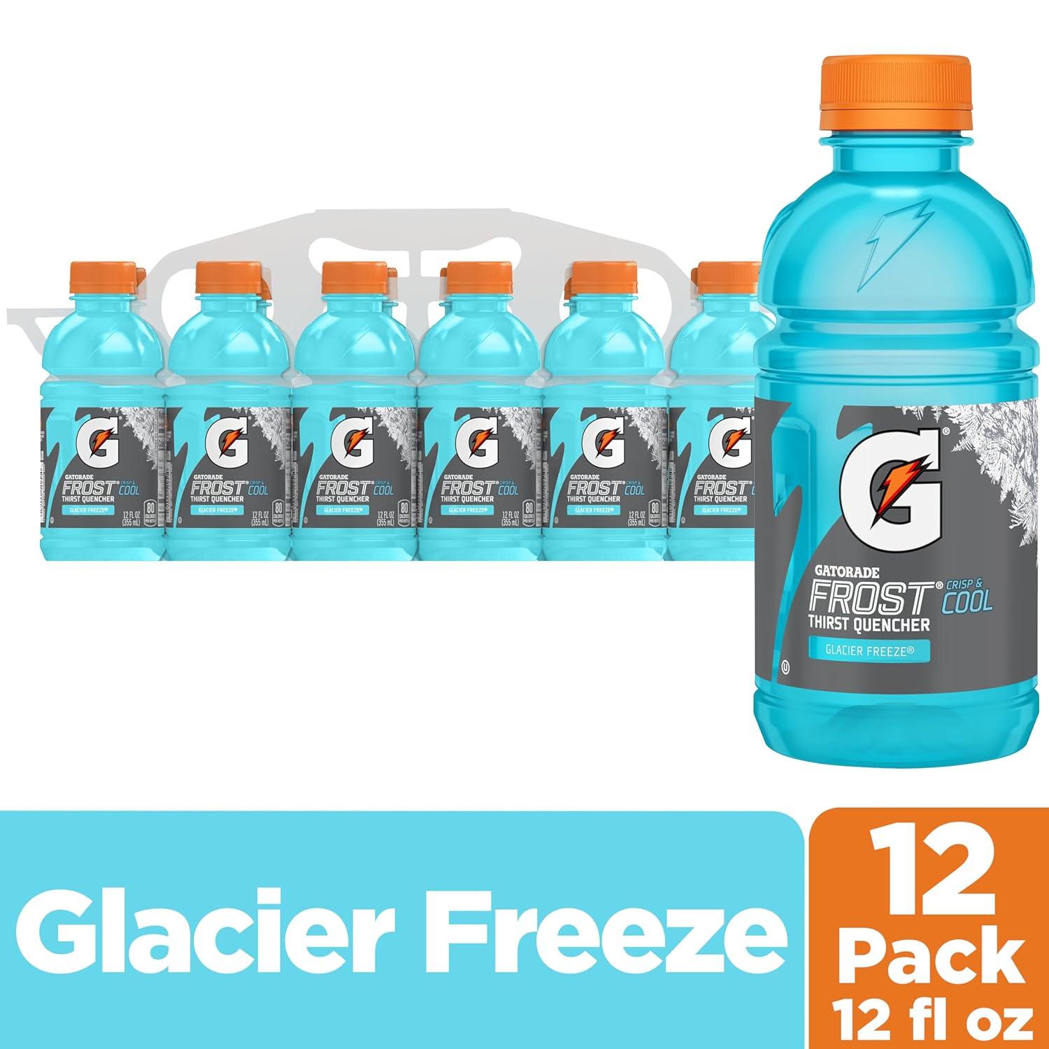 imageGatorade Thirst Quencher Cool Blue 12 Fl Oz Pack of 12Glacier Freeze