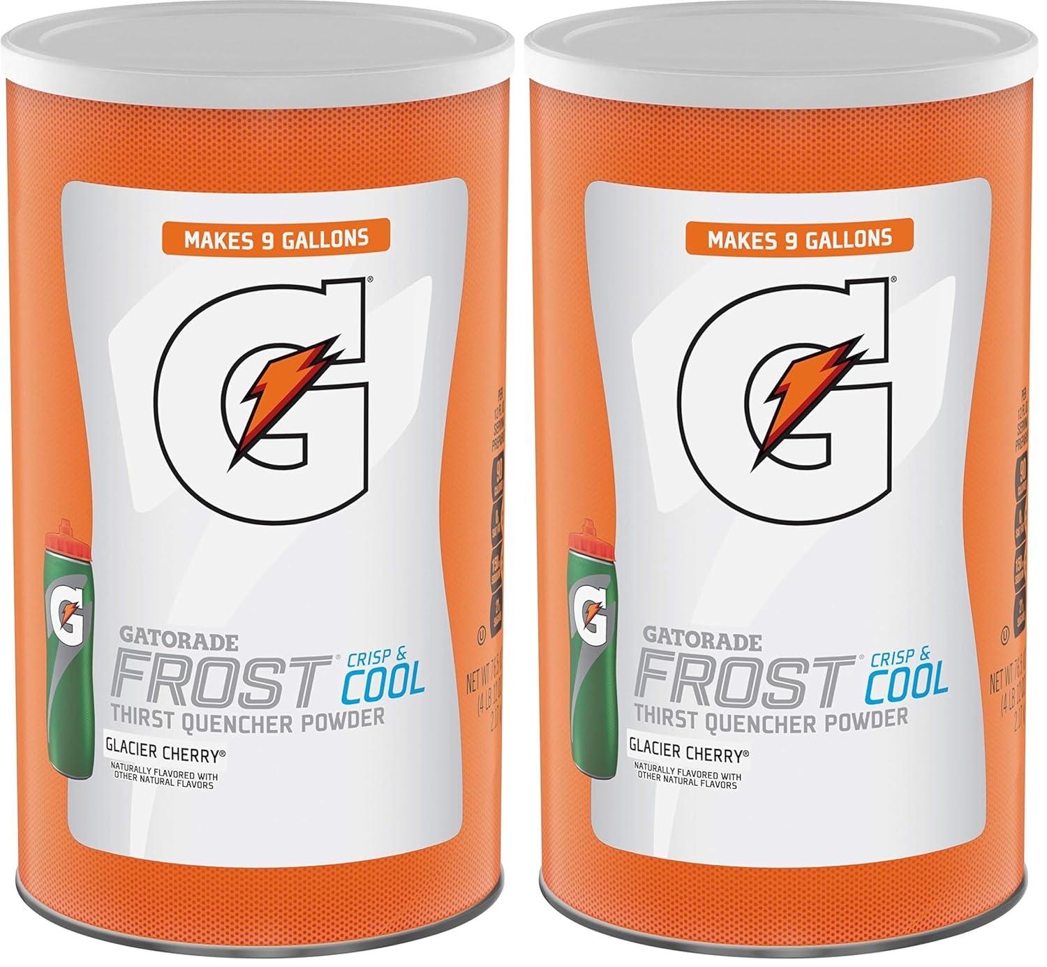 imageGatorade Thirst Quencher Powder Lemon Lime 765 OuncePack of 1Glacier Cherry