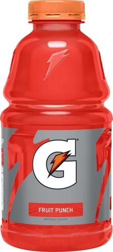 imageGatorade Thirst Quencher Sports Drink Fruit Punch 12oz Bottles 6 Pack Electrolytes for RehydrationFruit Punch