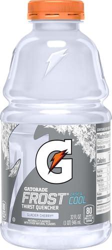 imageGatorade Thirst Quencher Sports Drink Fruit Punch 12oz Bottles 6 Pack Electrolytes for RehydrationGlacier Cherry