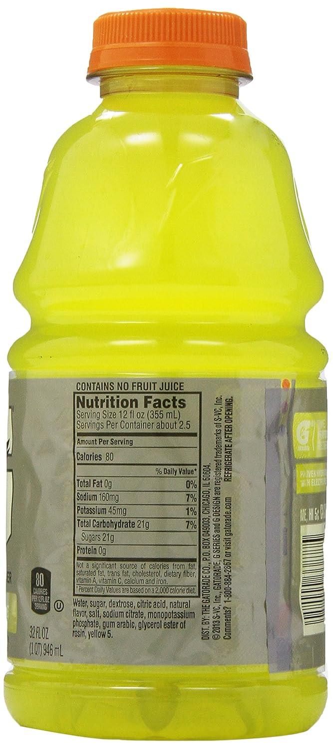imageGatorade Thirst Quencher Sports Drink Fruit Punch 12oz Bottles 6 Pack Electrolytes for RehydrationLemon Lime