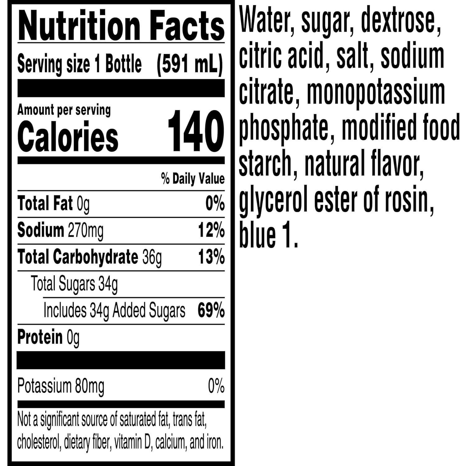 imageGatorade Thirst Quencher Sports Drink Fruit Punch 20oz Bottle 8 Pack Electrolytes for RehydrationGlacier Freeze