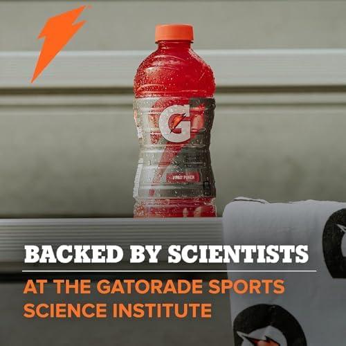 imageGatorade Thirst Quencher Sports Drink Fruit Punch 20oz Bottle 8 Pack Electrolytes for RehydrationLemon Lime