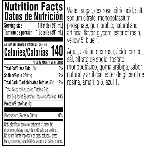 imageGatorade Thirst Quencher Sports Drink Fruit Punch 20oz Bottle 8 Pack Electrolytes for RehydrationLime Cucumber