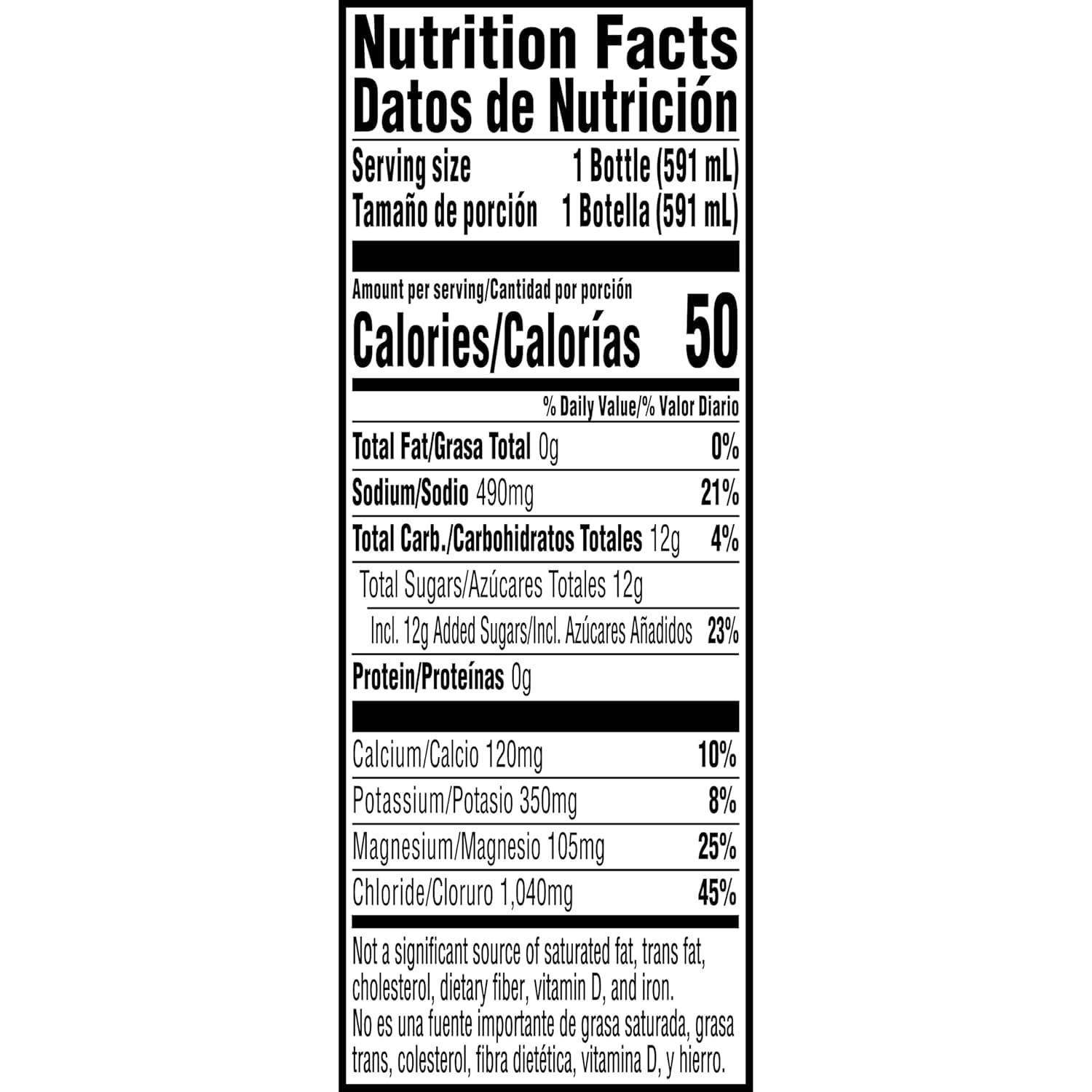 imageGatorlyte Rapid Rehydration Electrolyte Drink Strawberry Kiwi Specialized Blend of 5 Electrolytes Lower Sugar No Artificial Sweeteners No Artificial Flavors 20 fl oz Bottles 12 PackGlacier Freeze
