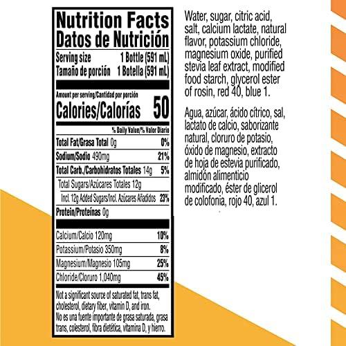 imageGatorlyte Rapid Rehydration Electrolyte Drink Strawberry Kiwi Specialized Blend of 5 Electrolytes Lower Sugar No Artificial Sweeteners No Artificial Flavors 20 fl oz Bottles 12 PackMixed Berry