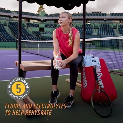 imageGatorlyte Zero Rehydration Electrolyte Drink 3 Flavor Variety Pack Specialized Blend of 5 Electrolytes Zero Sugar No Artificial Sweeteners No Artificial Flavors 20 fl oz Bottles 12 PackZero Variety Pack