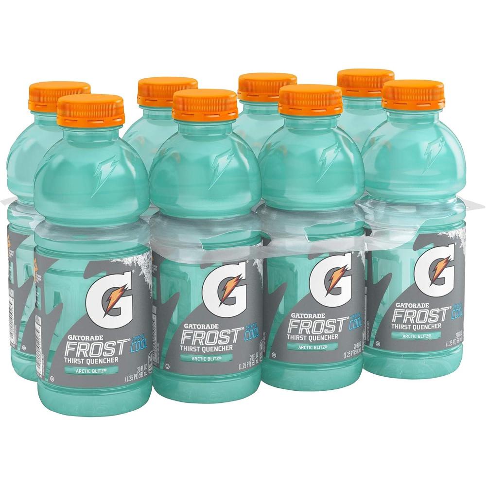 imageGatorade Glacier Cherry Thirst Quencher 12 Fl Oz Bottles 6 PackArctic Blitz