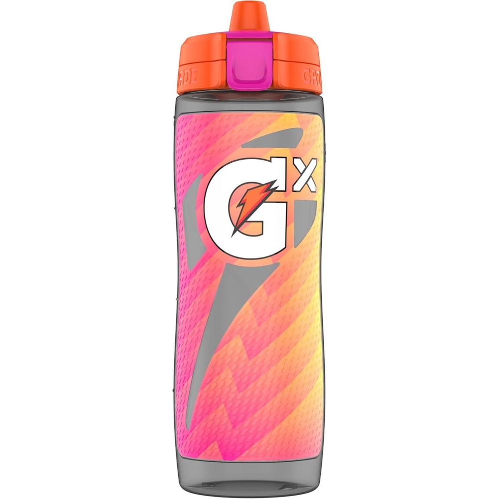 imageGatorade Gx Marble White 30 OzNeon Pink