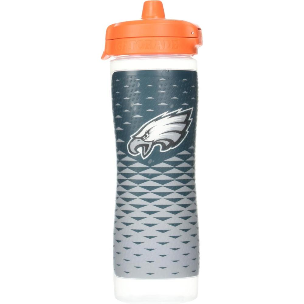 imageGatorade Gx NFL NonSlip Squeeze Bottles 30 fl oz Gx Hydration SystemPhiladelphia Eagles