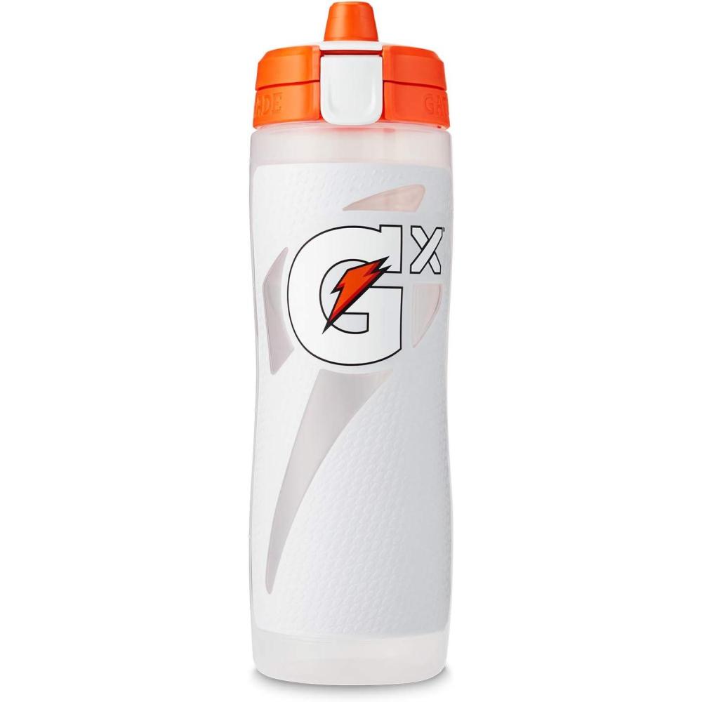 imageGatorade Gx Plastic Squeeze Bottle White 30ozWhite