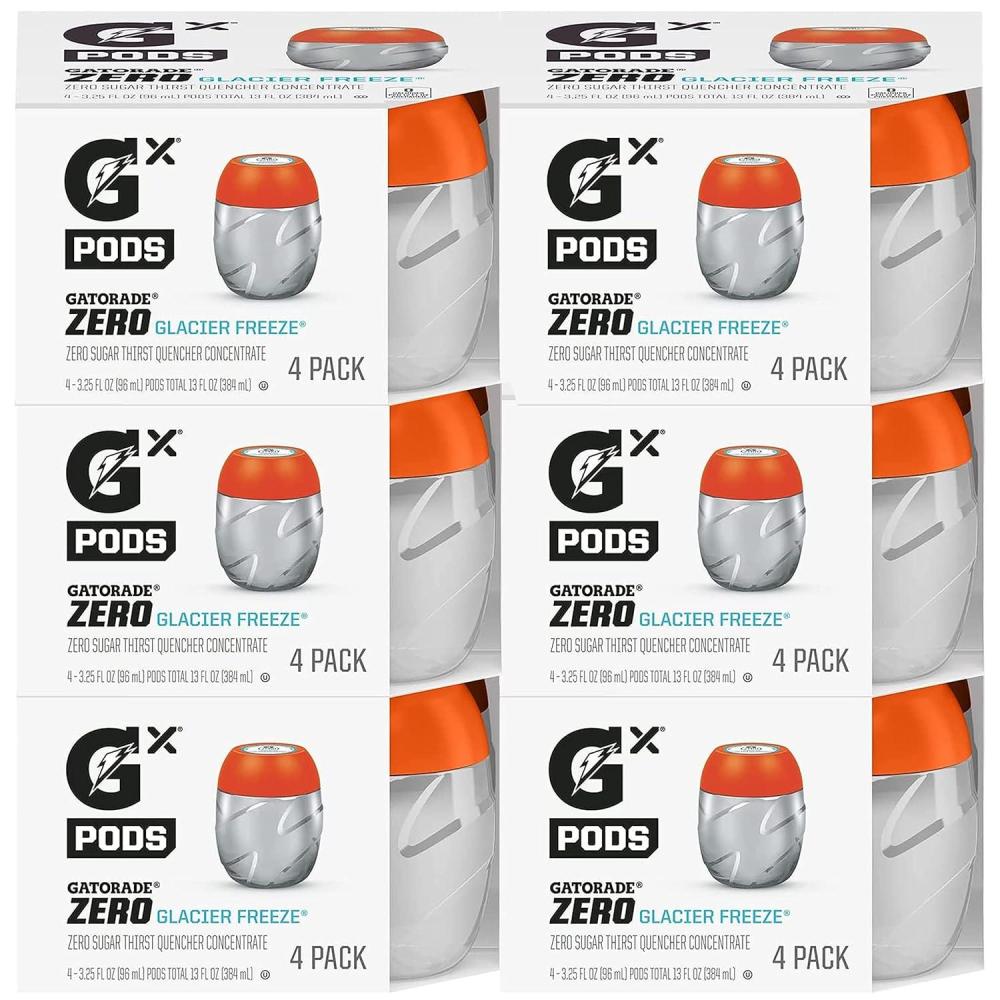 imageGatorade Gx Pods VP New 16ctGlacier Freeze  Zero Sugar