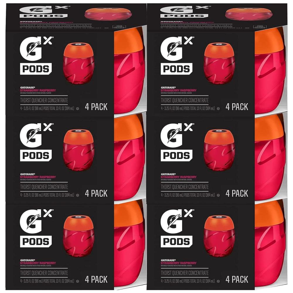 imageGatorade Gx Pods VP New 16ctStrawberry Raspberry