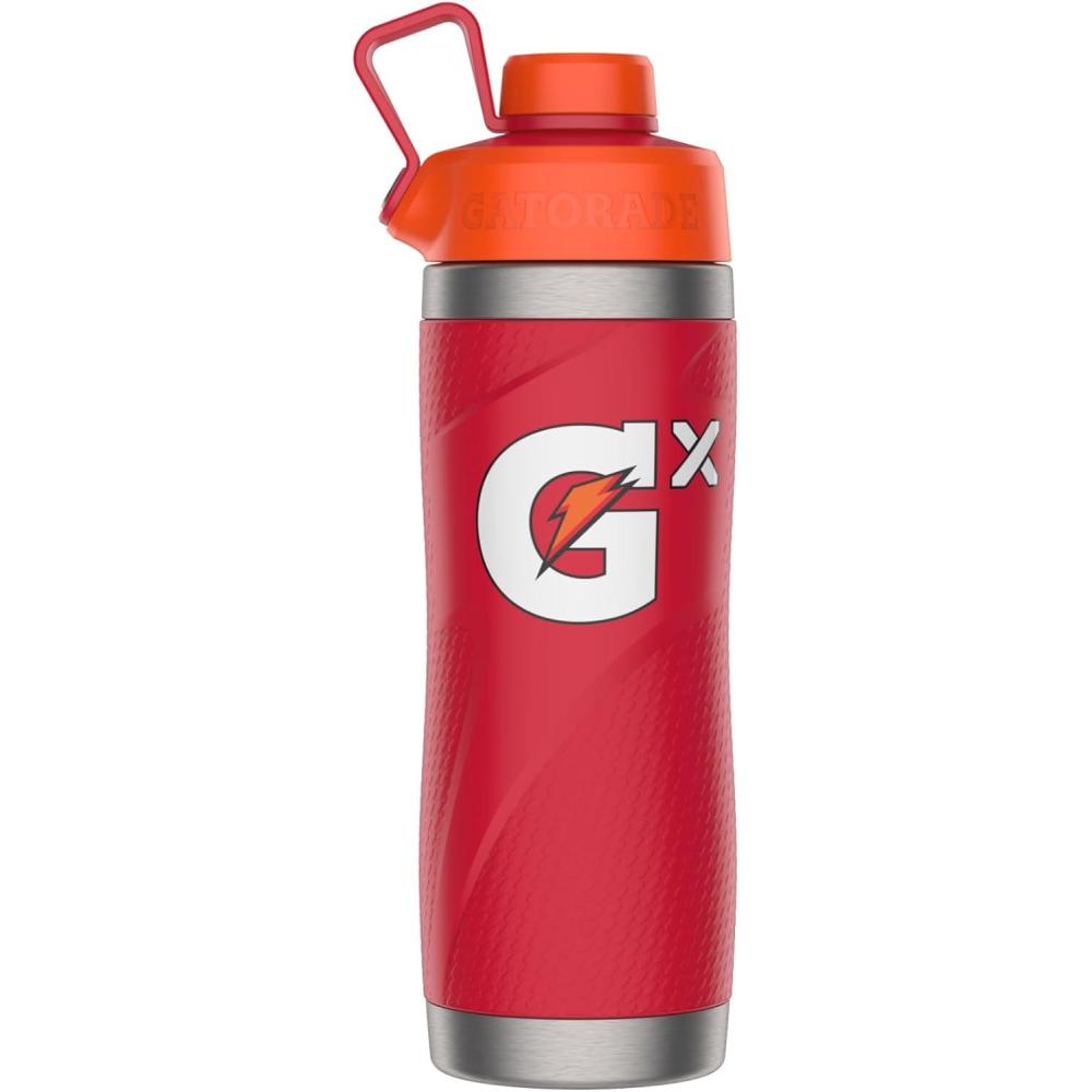 imageGatorade Gx Stainless Steel Bottle 32ozRed