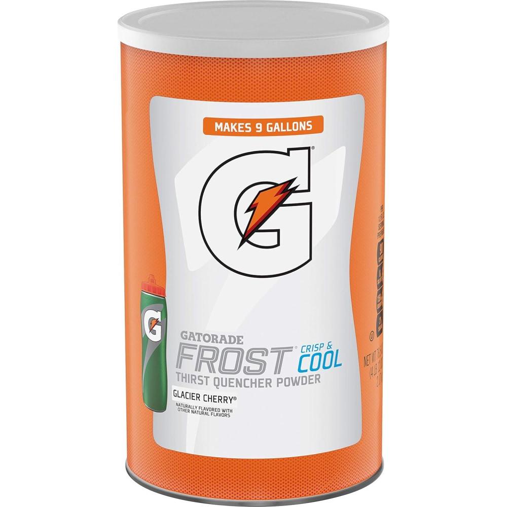 imageGatorade Thirst Quencher Powder Lemon Lime 765 OuncePack of 1Glacier Cherry