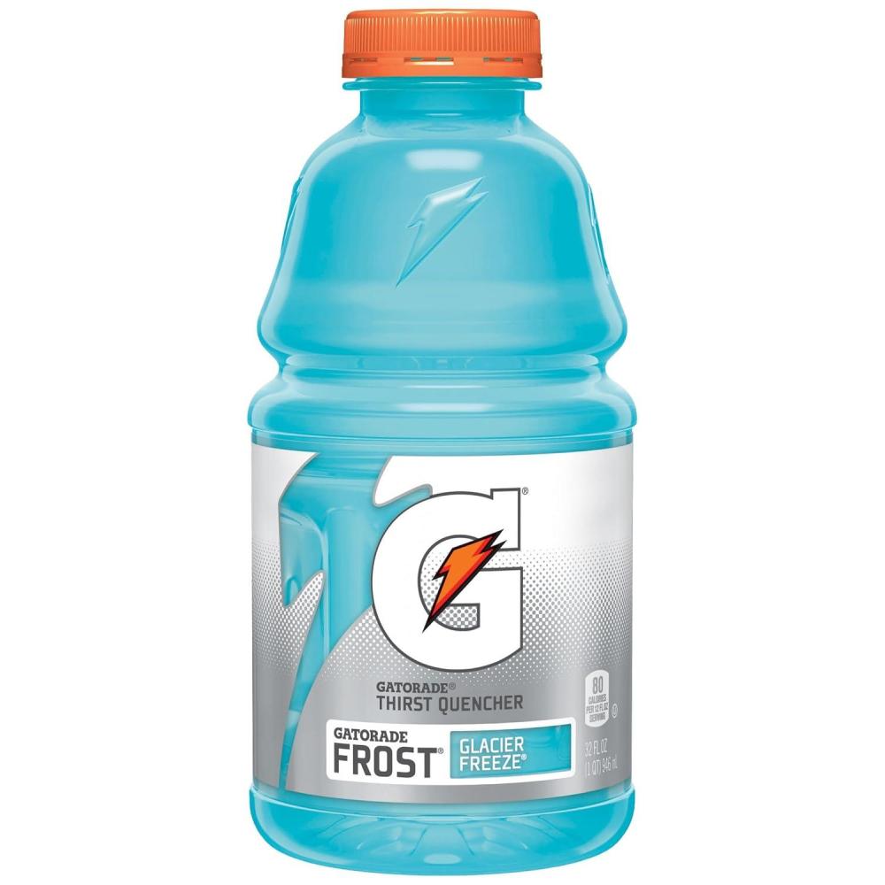 imageGatorade Thirst Quencher Sports Drink Fruit Punch 12oz Bottles 6 Pack Electrolytes for RehydrationGlacier Freeze