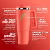 imageGatorade Crossover Stainless Steel Tumbler Bottle Coral DoubleWall Insulation 36 fl oz