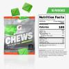 imageGatorade Energy Chews Green Apple Caffeine Free B12 106 oz  100 Calorie Pouches 16 PackGreen Apple