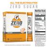 imageGatorade G Zero Sports Drink Mix Powder Packets Glacier Freeze Electrolyte Powder Drink Mix for Hydration Zero Sugar Total 120 PacketsOrange